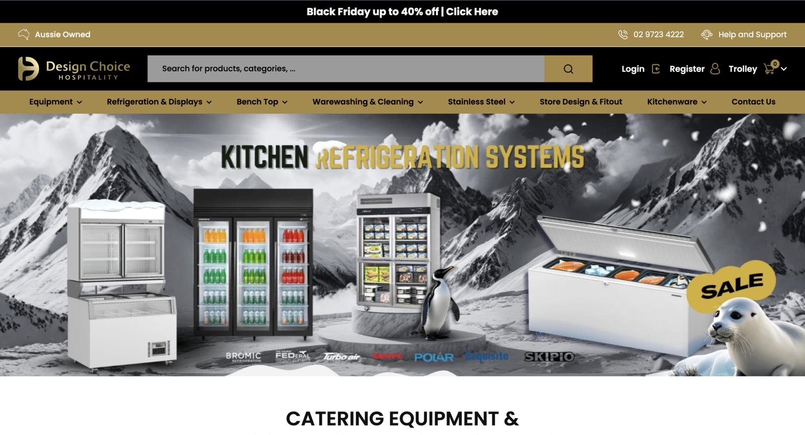 DC Hospitality website design