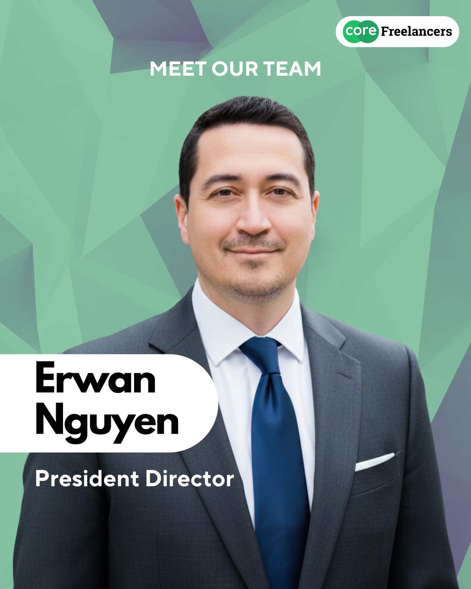 Erwan, Director & Account Manager di CoreFreelancers Surabaya