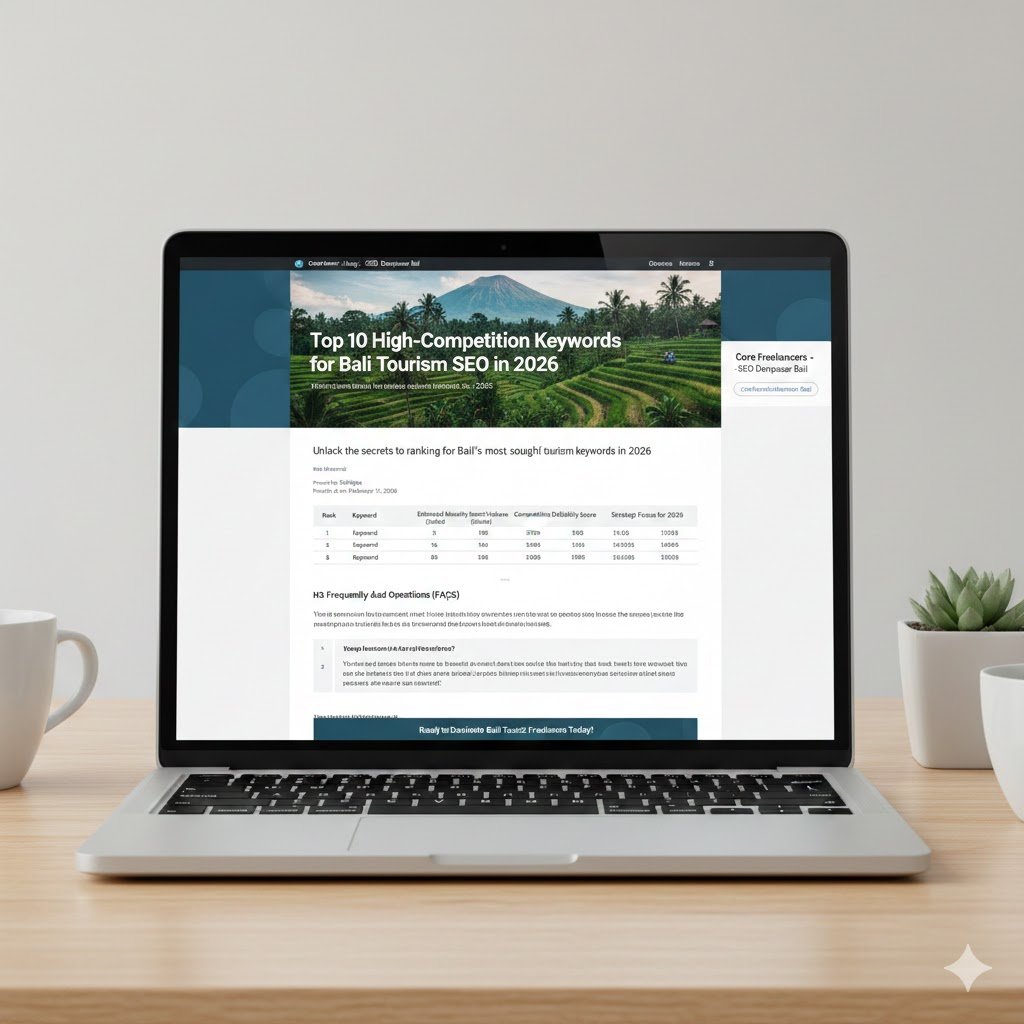 Top 10 High-Competition Keywords for Bali Tourism SEO in 2026