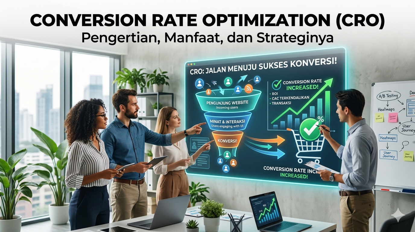 Conversion Rate Optimization (CRO): Pengertian, Manfaat, dan Strateginya