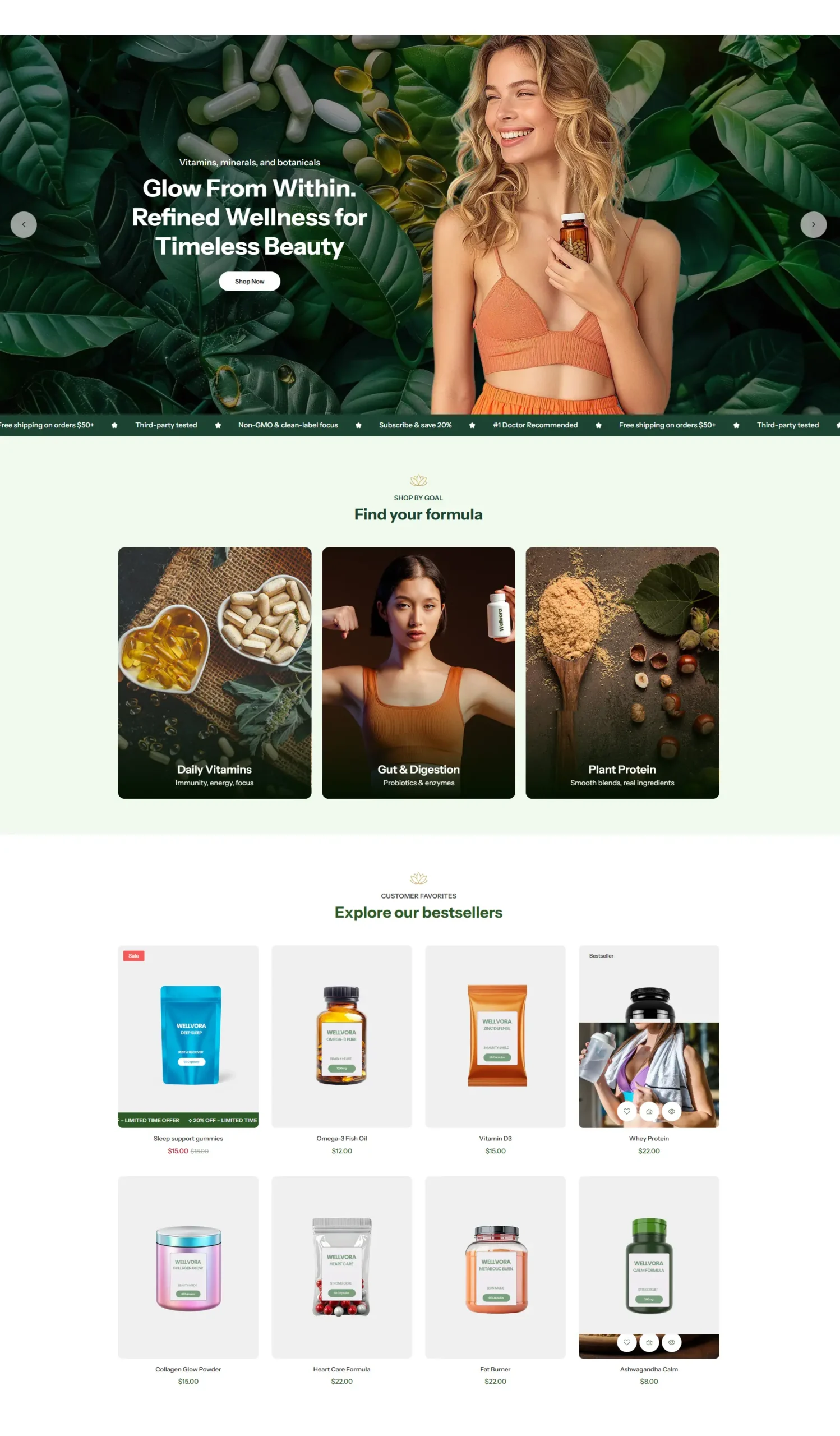 Shopify store design 3