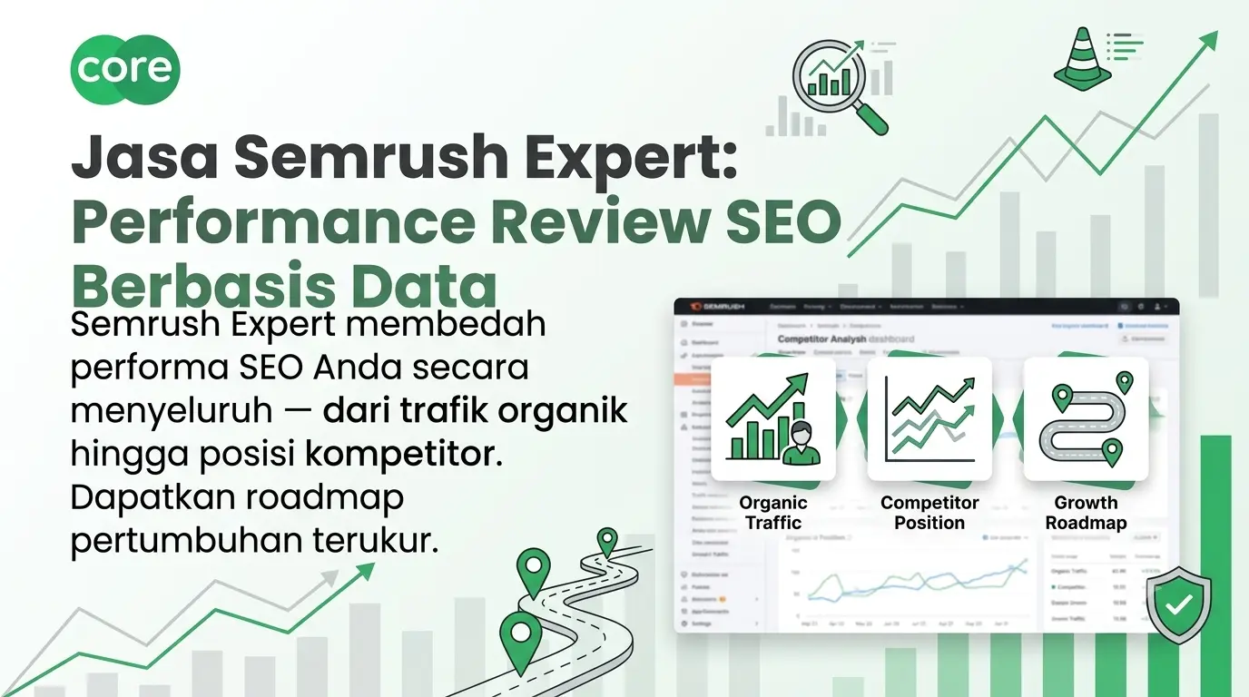 Semrush Expert untuk Layanan Performance Review