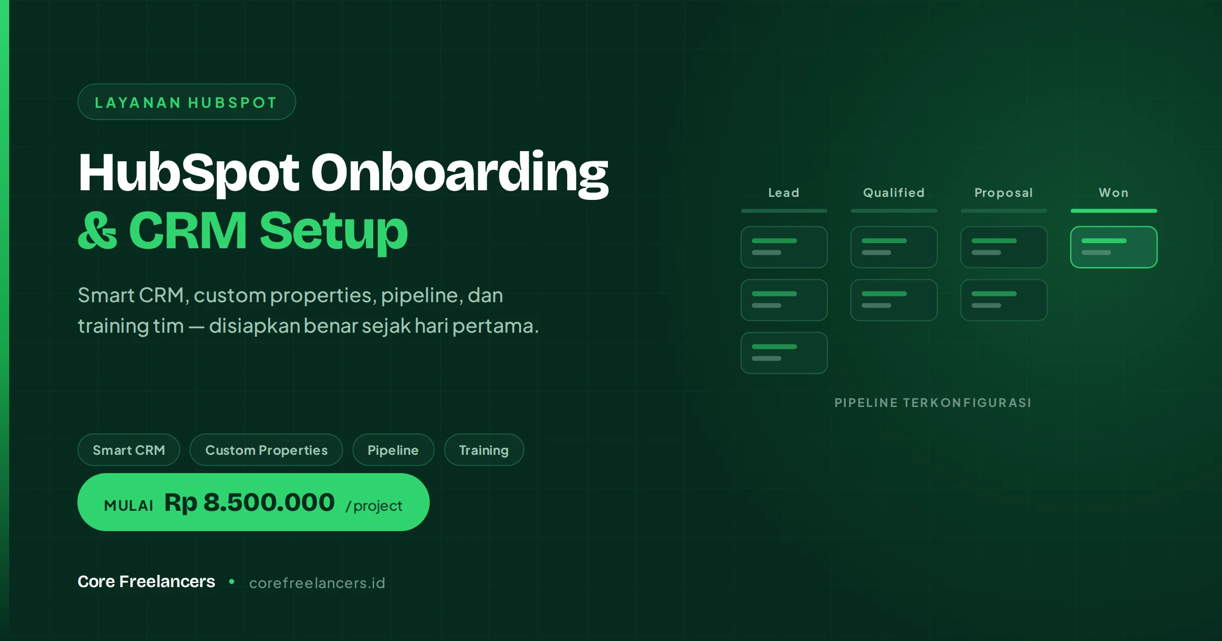 Jasa HubSpot Onboarding & CRM Setup Indonesia