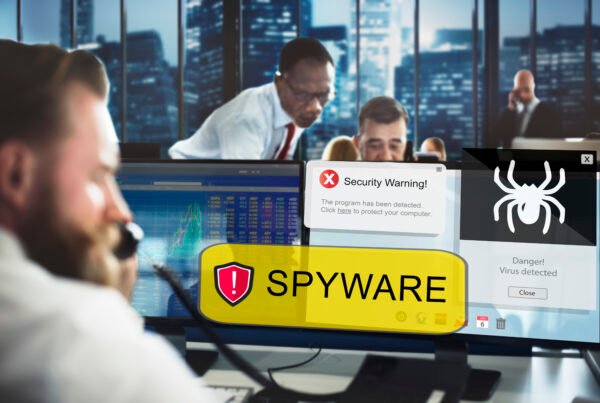 Spyware Computer Hacker Virus Malware Concept