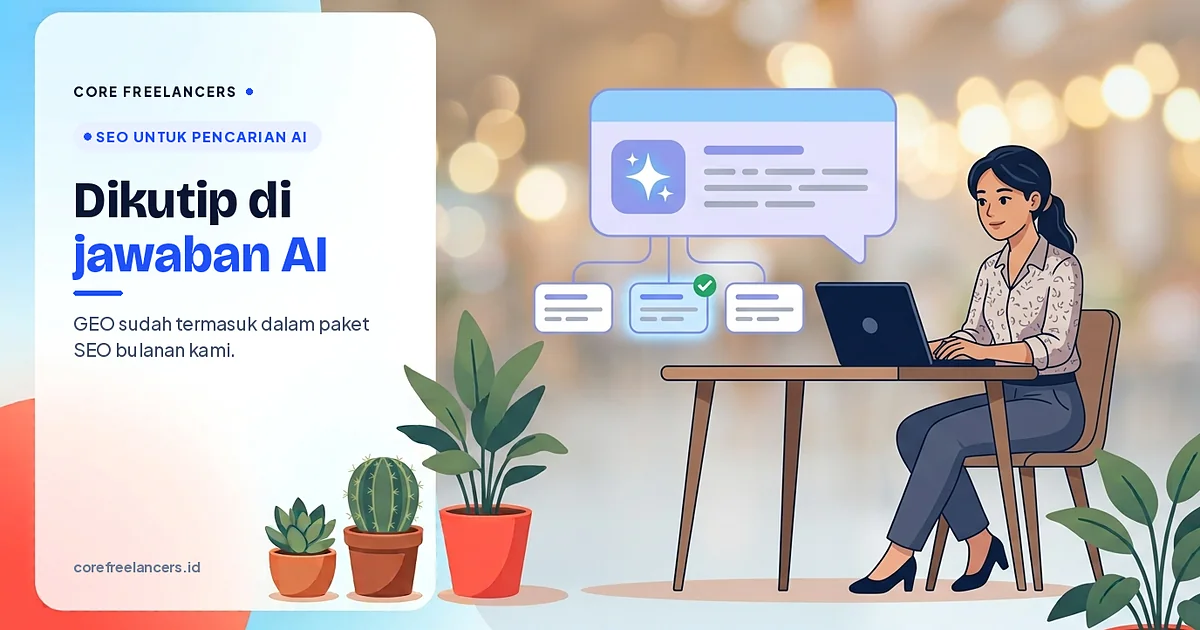 Generative Engine Optimization: brand dikutip sebagai sumber di jawaban AI seperti ChatGPT dan Gemini